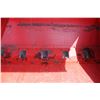 Image 6 : MF 33 17 run seed drill, markers, grass box