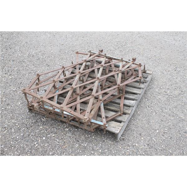 Allied 3 section diamond harrows