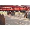 Image 13 : Case/Int 4200 12' tandem axle soil finisher, 3 bar coil tine harrow, hyd gang adjust