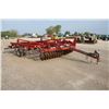 Image 4 : Case/Int 4200 12' tandem axle soil finisher, 3 bar coil tine harrow, hyd gang adjust
