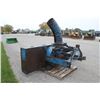 Image 2 : North American 8 1/2' double auger snowblower, hydraulic chute, 3pth, 1000 pto
