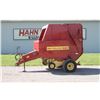 Image 1 : New Holland 650 round  baler, auto wrap, floatation tires, monitor, well maintained, one owner