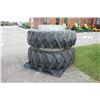 Image 4 : Firestone pair of 2, 20.8-38 T_Rail snap on duals, hardware