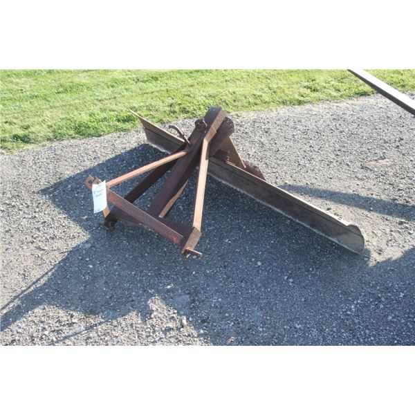 Unknown 7' angle blade, cutting edge, 3pth