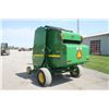 Image 8 : JD 458 Silage special round baler, MegaWide Plus pickup, twine and net wrap, floatation tires, monit