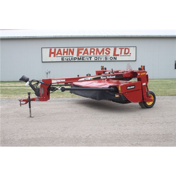 New Holland 1411 discbine, rubber rolls, local trade
