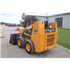 Image 8 : Case 420 Series III skidsteer, 2-speed, rops, hand controls, aux hyd, 6' bucket, 1012 hours showing