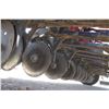 Image 15 : Case 5300 21 run seed drill, markers, double disc, press wheels, liquid fertilizer, rear hitch with