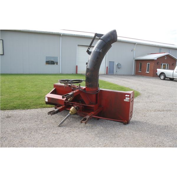 JRW 8 1/2' double auger snowblower, hydraulic turn