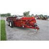 Image 4 : New Holland 185 tandem axle manure spreader, endgate, top beater poly floor