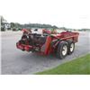 Image 6 : New Holland 185 tandem axle manure spreader, endgate, top beater poly floor