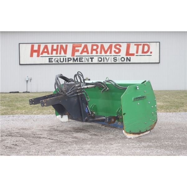 Cotech hydraulic extendable snowblade, off of 5000 series JD tractor