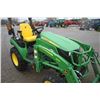 Image 12 : 2022 JD 2025R 4wd compact tractor, 120R loader, R-4 tires, Hydro, deluxe seat, 173 hours