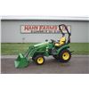 Image 1 : 2022 JD 2025R 4wd compact tractor, 120R loader, R-4 tires, Hydro, deluxe seat, 173 hours