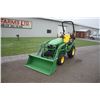 Image 2 : 2022 JD 2025R 4wd compact tractor, 120R loader, R-4 tires, Hydro, deluxe seat, 173 hours