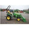 Image 5 : 2022 JD 2025R 4wd compact tractor, 120R loader, R-4 tires, Hydro, deluxe seat, 173 hours