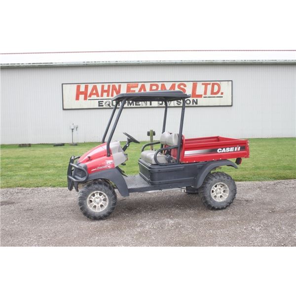 Case/Int Scout XL 4x4 utility vehicle, diesel, 632 hours, no ownership, consignment unit