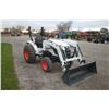 Image 4 : 2022 Bobcat CT 2025 4wd compact tractor, rops, FL7 loader, 3 speed hydro, 15-19.5, 49 hours