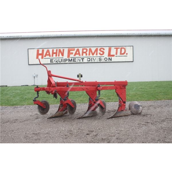 MF 3 furrow plow, off local estate