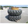 Image 2 : Firestone 20.8R38 T-rail duals, hardware, off local estate