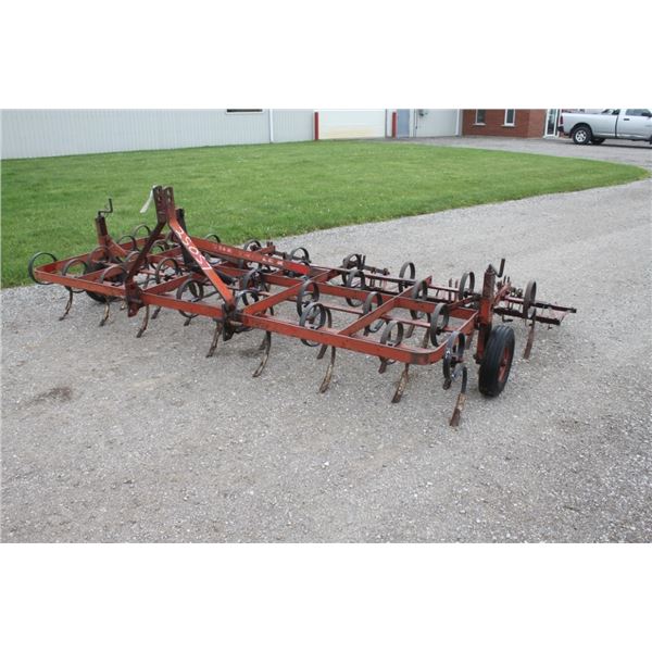 Kongskilde 11' cultivator, harrows, 3pth