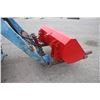 Image 13 : Ford 3000 2wd tractor, diesel, power steering, 13.6-28, Ford loader with bale handler and 5' materia