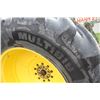 Image 10 : JD 4960 4wd tractor, cab, air, 15 speed powershift, 3 remotes, Michelin 650/65R42, axle duals
