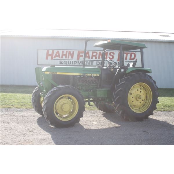 JD 2955 4wd tractor, rops, hi/lo, 18.4x38