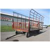 Image 2 : Meyers 18' steel thrower wagon, flared top