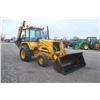 Image 4 : JD 410B 4wd backhoe, cab, extendahoe, 19.5x24, 5352 hours