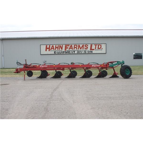 Kverneland BB115 6 furrow semi-mount, auto rest, vari-width plow, high clearance