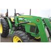 Image 14 : JD 5420 4wd tractor, rops, New Alo X3 loader, QT 7' bucket, 16.9x30, 1760 hours