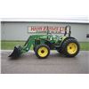 Image 1 : JD 5420 4wd tractor, rops, New Alo X3 loader, QT 7' bucket, 16.9x30, 1760 hours