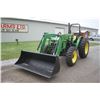 Image 2 : JD 5420 4wd tractor, rops, New Alo X3 loader, QT 7' bucket, 16.9x30, 1760 hours