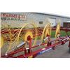 Image 11 : New Holland 1020 Duravee 10 wheel hay rake, castor wheels, as new