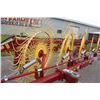Image 12 : New Holland 1020 Duravee 10 wheel hay rake, castor wheels, as new