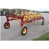 Image 6 : New Holland 1020 Duravee 10 wheel hay rake, castor wheels, as new
