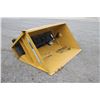 Image 2 : HLA side distibuting straw spreader bucket, universal skidssteer QT, hydraulic drive, low use