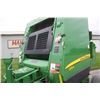 Image 11 : JD 854 round baler, sileage special, crop cutter, net wrap, monitor, one owner