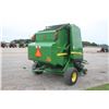 Image 6 : JD 854 round baler, sileage special, crop cutter, net wrap, monitor, one owner
