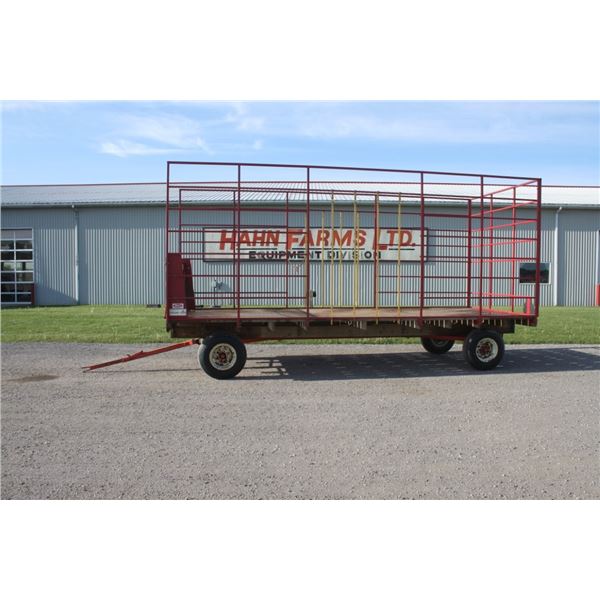 Martin 8x20' thrower wagon