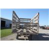 Image 3 : Martin 22'x9' HD thrower wagon, Martin under carriage, well built, local estate