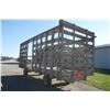 Image 8 : Martin 22'x9' HD thrower wagon, Martin under carriage, well built, local estate