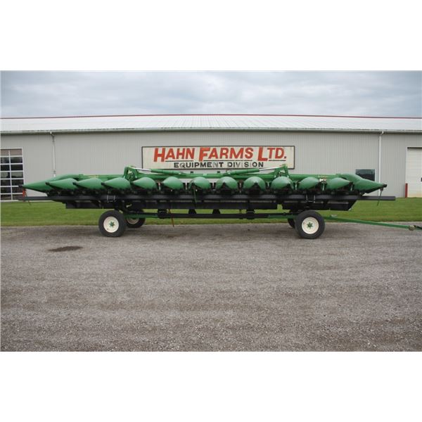 2019 JD 712FC Stalkmaster hyd folding chopping corn head, reconditioned, HFI inspected