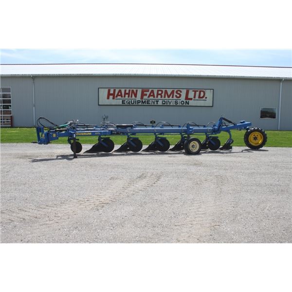 Overum DTL 6119 H 6 furrow, semi mount, vari-width Auto reset plow, low use