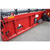 Image 8 : Case/Int 3162 35' flex draper, centre drive knife, 2 section flip over reel, single point hookup, in