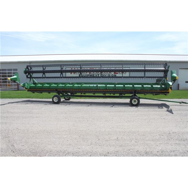 JD 635F 35' Hydraflex flex head, low dam, fine cut knife, 2013 model, one owner, HFI inspected, loca