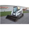 Image 2 : 2012 Bobcat T870 track skidsteer, cab, air, 2 speed, hydraulic coupler, pilot controls, 3622 hours