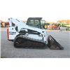 Image 5 : 2012 Bobcat T870 track skidsteer, cab, air, 2 speed, hydraulic coupler, pilot controls, 3622 hours