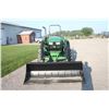 Image 3 : 2017 JD 5055E 4wd tractor, rops, PowrReverser, 16.9x28, new Alo X3 loader, 900 hours